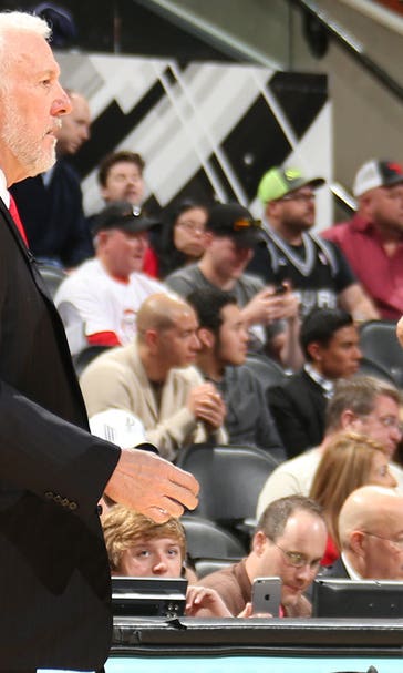 Popovich could hit 1,000 career wins with victory over Raptors